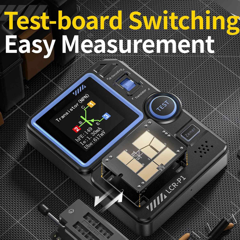 FNIRSI LCR-P1 Multifunction LCR Transistor Capacitor Tester