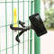 Flexible tripod mobile phone holder bendable and rotatable black fits all smartphone