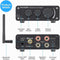 Fosi Audio BT10A Bluetooth 5.0 Stereo Audio Amplifier Receiver 2 Channel Class D Mini Hi-Fi Integrated Amp for Passive Home Speakers 50W x 2 TPA3116