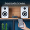 Fosi Audio Bluetooth 5.0 &amp; R/L Amplifier 100W x 2 with Volume, Bass and Treble Control, Black