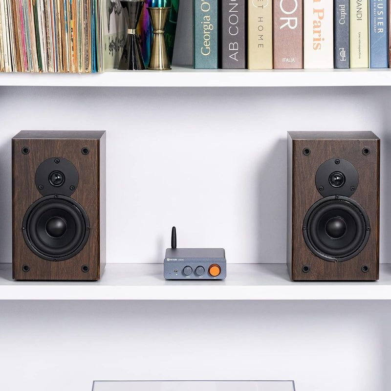 Fosi Audio Bluetooth 5.0 &amp; R/L Amplifier 300W x2 with Volume, Bass and Treble control