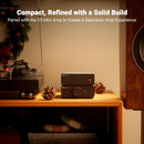 Fosi Audio Box X5 Mini Preamplifier Home Audio for MM & MC Cartridge Turntable Active Speakers, 4-Level Adjustable Gain 38/48/56/66 dB with RCA