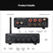 Fosi Audio Hi-Fi Bluetooth 5.0 Stereo Audio Receiver Förstärkare 2.1 Channel Mini Class D Integrated Amp 2X165W