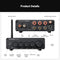 Fosi Audio Hi-Fi Bluetooth 5.0 Stereo Audio Receiver Amplifier 2.1 Channel Class D Integrated Amp 2X165W