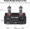 Fosi Audio P2 Headphone Amplifier Vacuum Tube Headphone Amplifier Mini Hi-Fi Stereo Sound