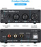 Fosi Audio Mini DAC &amp; Headphone Amplifier, 24 bit/192 kHz USB/Optical/Coaxial to RCA/AUX