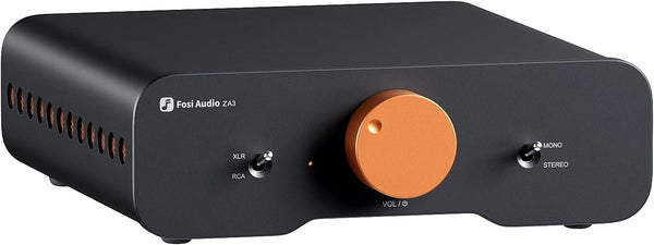 Fosi Audio ZA3 Balanced Stereo Amplifier Home Audio Component Mini 2-Channel Mono Amplifier TPA3255 for Subwoofer Desktop Home Theater