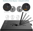 GAOMON M10K Version Pen Tablet - 25.4 x 16.9 cm graphic tablet with 8192 pressure sensitivity levels