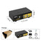KVM 2x2 HDMI Switch Dual Monitor HDMI2.0 4K60Hz 4:4:4 with 1x3.5mm and 4xUSB-A