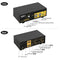 KVM 2x2 HDMI Switch Dual Monitor HDMI2.0 4K60Hz 4:4:4 with 1x3.5mm and 4xUSB-A