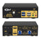 KVM 2x2 HDMI Switch Dual Monitor HDMI2.1 8K60Hz 4K144Hz 4:4:4 with 2x3.5mm and 4xUSB-A