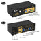 KVM 2x2 HDMI Switch Dual Monitor HDMI2.1 8K60Hz 4K144Hz 4:4:4 with 2x3.5mm and 4xUSB-A