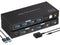 NÖRDIC KVM switch 2 to 1 HDMI to HDMI, 8K60Hz/4K120Hz, 4x USB-A