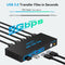 NÖRDIC KVM switch 2 to 1 HDMI to HDMI, 8K60Hz/4K120Hz, 4x USB-A