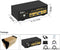KVM switch 2 to 2 DisplayPort to DisplayPort, 8K30Hz 4K144Hz, 3x USB-A, 2x 3.5mm AUX