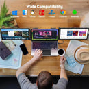 Laptop Dual Screen Extender, 14" 1920×1200p 60Hz IPS, Ultra-Thin & Lightweight