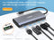MAIWO 1 to 6 Docking Station 1xNVMe/SATA 1xHDMI 4K60Hz, 2xUSB-A 1xUSB-C 5Gbps 1xUSB-C PD100W