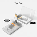 MAIWO 2.5" SATA HDD, SSD & M.2 NVMe Enclosure 10Gbps