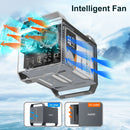 MAIWO 4-bay DAS design for 3.5” SATA HDDs with 2 cooling fans, USB‑C & 10 Gbps speed, no RAID