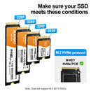 MAIWO 4-Bay M.2 NVMe SSD USB4.0 Dock, Cloner/Duplicator, Supports 1-to-3 Offline Clone & Software RAID, 40Gbps compatible with Thunderbolt 4/3
