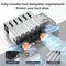 MAIWO 6x HDD cloning and docking station, 2.5"/3.5" SATA HDD, USB-C 3.0 5Gbps