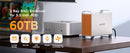MAIWO 2-bay SATA RAID enclosure for 3.5" HDD, lightning-fast 5Gbps, RAID 1/0/JBOD, 2x30TB
