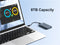 MAIWO USB4.0 NVME External Cabinet 8TB M and B&M Key 2280