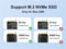 MAIWO USB4.0 NVME External Cabinet 8TB M and B&M Key 2280