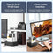 Maiwo HDD Double Docking Station with Clone 10Gbps HDMI 4K60Hz Giga Lan Card Reader SD and MicroSD USB HUB 2xUSB-A and 2xUSB-C