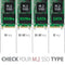 Maiwo K1683L Extern kabinett M.2 SATA SSD till USB A ochUSB-C USB3.2 Gen1 5Gbps  B-Key och B&M Key UASP 2280 2260 2242 2230 aluminium