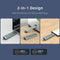 Maiwo K1683P2 External cabinet M.2 NVMe and SATA SSD to USB and USB A C 10Gbps B Key and Key B & M UASP 2280 2260 2242 2230 aluminimu