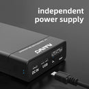 Maiwo K25682 USB 3.1 GEN1 5Gbps external RAID0, 1, BOD storage enclosures 2x 2.5 SATA HDD SSD 7/9.5mm up to 2 TB supports UASP USB cable Type B to A