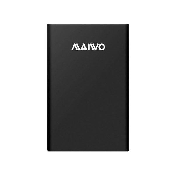 Maiwo K2568G2 USB C GEN2 10Gbps external Storage cabinet up to 2 TB 2.5 HDD, SSD 7mm, 9.5mm support for UASP tool-free installation Type C-C cable