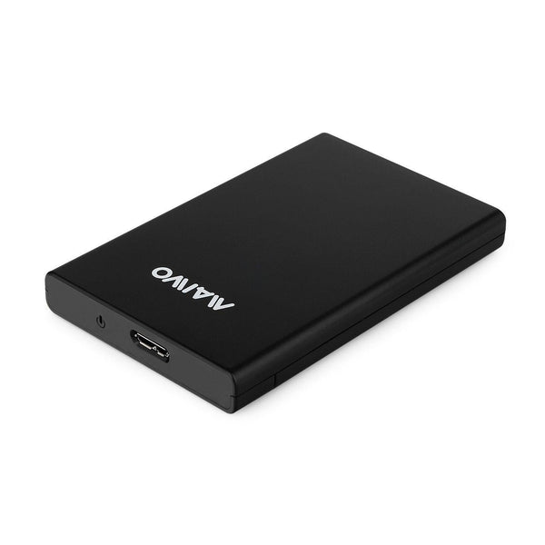 Maiwo K2568 USB3.2 Gen1 5Gbps External Storage Enclosure for up to 2TB 2.5 HDD and SSD 7mm and 9.5mm with support for UASP tool-free installation