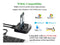 Maiwo K3016P docking station for disk cloning of NVMe SSD 1: 1 10Gbps M-Key and Key B + M