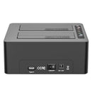 Maiwo K3082C C USB 3.1 GEN2 10Gbps Docking 2x 2.5 3.5 SATA HDD SSD up to 20TB with support for UASP, support SATAIII 6Gbps