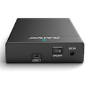 Maiwo K3568G2 USB 3.1 GEN1 5Gbps external storage enclosures for 1st 3.5 SATA HDD up to 8TB with support for UASP USB cable included