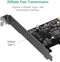 Maiwo KC008 PCI Express x4 card for 1x external USB Type C 20 Gbps USB 3.2 Gen 2x2 PCIe 3.0 x4