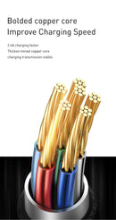 Mcdodo CA-6190 USB C to USB A cable for syncing and fast charging, LED indicator, charging stops automatically when charging is complete, black, 1m