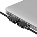 Mcdodo CA-7520 USB C to USB A angled cable for rapid charging and sync LED 1.2m