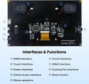 NÖRDIC 10.1" Touch Screen Display, 1024x600 IPS LCD Panel with Capacitive Touch, HDMI Monitor for Raspberry Pi