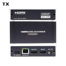 NÖRDIC 1080P 60Hz 65M HDMI KVM Extender USB over Cat5e/Cat6, POC with loop support, USB for keyboard and mouse for PC/computer
