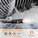 NÖRDIC 5m 1920x1080p HD Endoscope Camera with Dual Lens, 4.3" IPS Screen, IP67 Waterproof Inspection Camera with 8 LED Lights, Semi-Rigid Cable, Plug & Play
