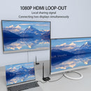 NÖRDIC 1080P Full HD HDMI Wireless 180m Extender TX to RX Loop Out WiFi 5.8G