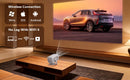 NÖRDIC 1080P Projector Netflix Certified 200 ANSI lumen 2.4/5G WiFi 6 support for iOS/Android