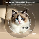 NÖRDIC 1080P Projector Netflix Certified 320 ANSI lumen 2.4/5G WiFi 6 support for iOS/Android