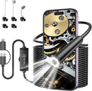 NÖRDIC 10m 1920x1440p HD Endoscope Camera with Light, IP67 Waterproof Inspection Camera for iOS & Android, Plug & Play
