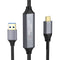 NÖRDIC 10m Active USB 3.0 A to C Cable, 5Gbps Super Speed USB Cable Compatible with VR, Camera, Docking Station and More