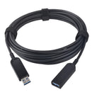 NÖRDIC 10m active AOC fiber cable 10Gbps USB 3.1 One male to USB3.1 One female USB 3.1 extension cable