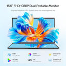 15.6" Portable Dual Monitor 1920x1080p 60Hz